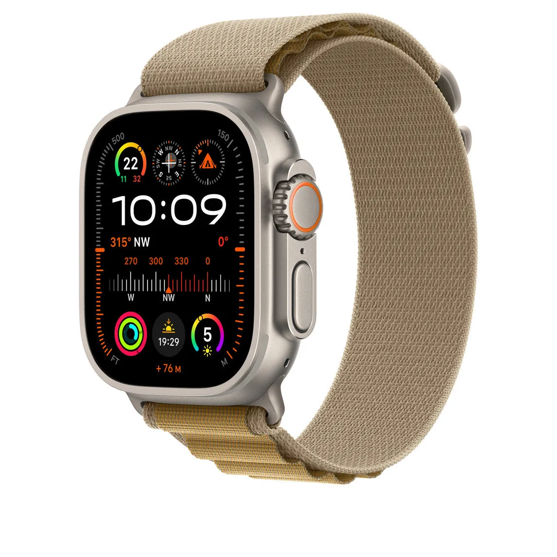 Apple Band 49Mm Tan Alpine Loop, Large