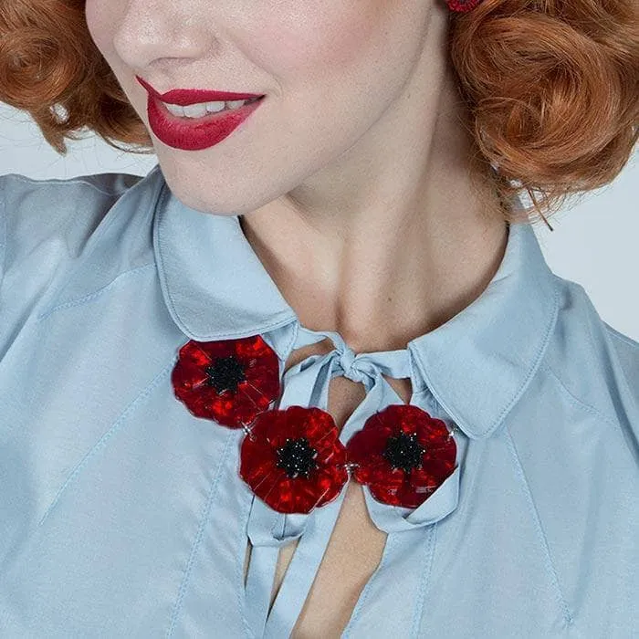 Erstwilder Poppy Field Necklace