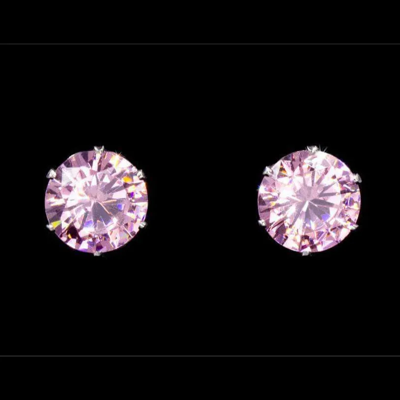 Lindy & Louie CZ Stud Earrings - 11 Colors