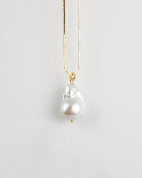 Luxurious Freshwater Baroque Pearl Necklace | Statement Piece