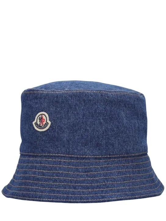 Moncler   Denim bucket hat 