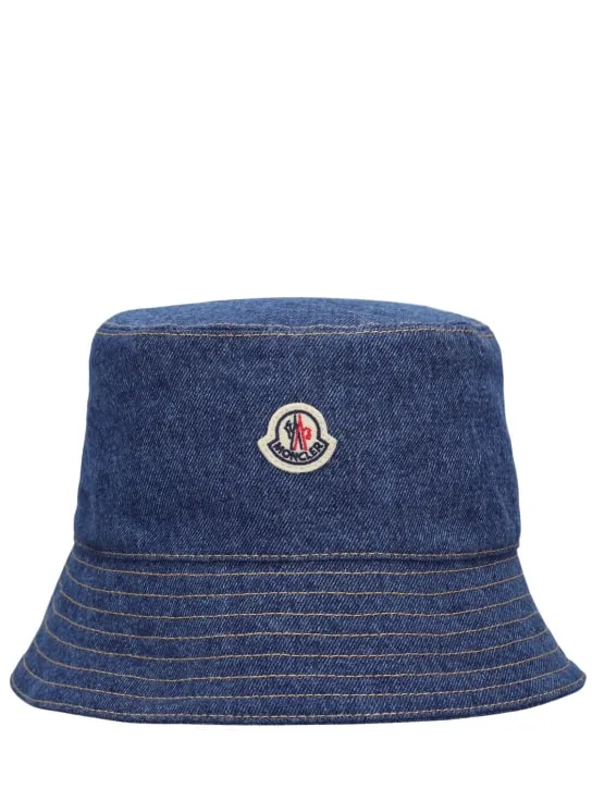 Moncler   Denim bucket hat 