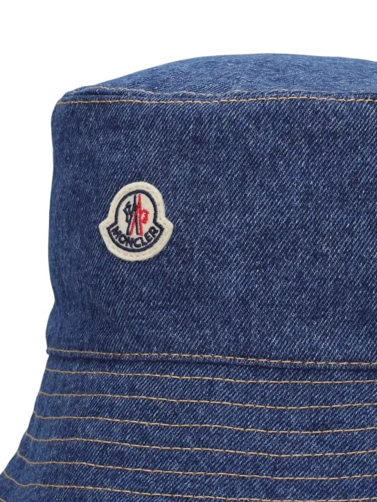 Moncler   Denim bucket hat 